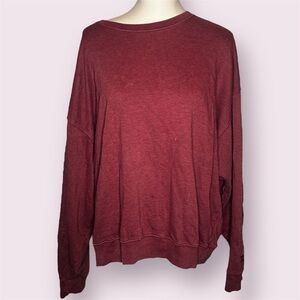 Victoria’s Secret Pink Maroon Crewneck!
